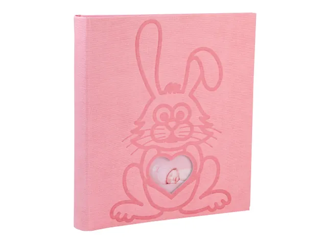 Fotoalb 29x32cm 60bl TEDDY Konijn Roze