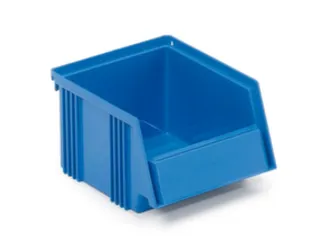 magazijnbak,HxBxD 105x149x192mm,1,5l,PP,blauw - 1