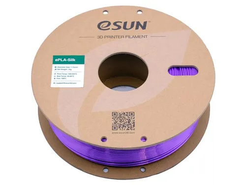 eSUN 3D printer Filament ePLA-Silk 1,75mm Paars 1kg