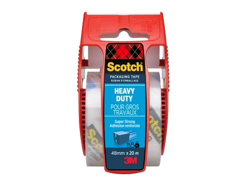 Verpakkingstape Scotch E5020D transparant PP 50mmx20m
