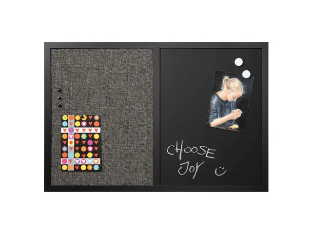 Combibord Naga 60 x 40 cm Zwart