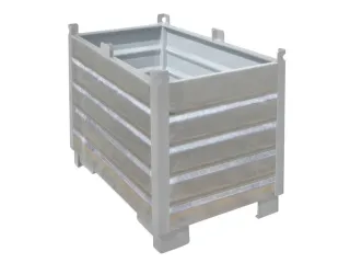 Systeem-Stapelcontainer Verzinkt 850x600x1200mm 500kg Inhoud 0 5m³ - 1