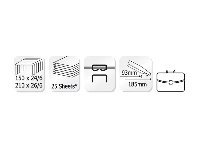 Nietmachine Kangaro Trendy-210 zwart