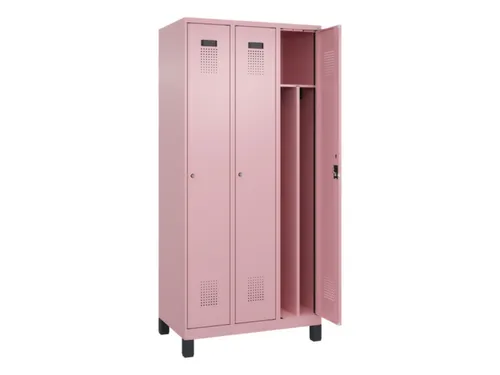 locker voor scheiding van kleding,HxBxD 1950x900x500mm,3vak