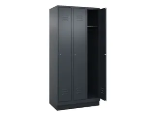 locker,HxBxD 1950x900x500mm,3vak,vak B 300mm,cil.-slot,sokkel - 1