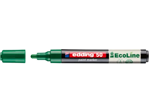 Paintmarker edding 50 EcoLine op waterbasis 2-3mm groen