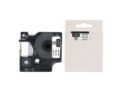 Label Tape Dymo Compatible 45803 19mm Zwart Op Wit