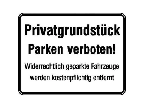 verbodsbord,Privéterrein - Parkeren verboden + extra tekst