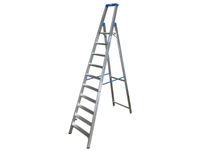 Ladder Aluminium Bordes H 2 35M 10Treden Incl. Bordes