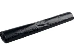 Vuilniszak 14 micron 60x80 cm 70L zwart rol van 20 stuks