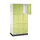 lockerkast,HxBxD 1950x920x500mm,3x3vakken,cil.-slot,sokkel