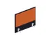 cache de banque d'accueil,p. table de bureau,CC-noir,BN3012-orange