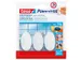 Haken tesa Powerstrips SMALL Ovaal zelfklevend verwijderbaar wit 3 stu