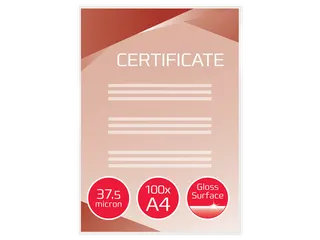 Document lamineerhoes A4 76 micron (2x38 micron), pak van 200 stuks - 2