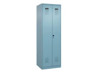 PBM-locker,HxBxD 1850x600x500mm,2vak,vak B 300mm,draaigrendel - 2