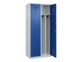 locker voor scheiding van kleding,HxBxD 1850x800x500mm,2vak - 1