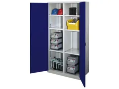 Materiaalkast Scheidingswand Geperf 1950x1000x600mm 6legborden Ral5010