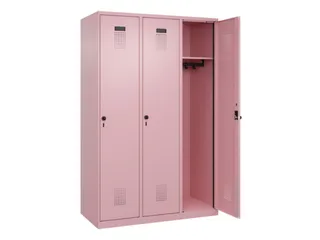 locker,HxBxD 1850x1200x500mm,3vak,vak B 400mm,draaigrendel - 2