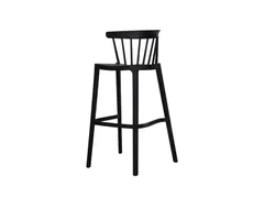 Barkruk Essentials Windson polypropyleen Zwart 770mm zithoogte