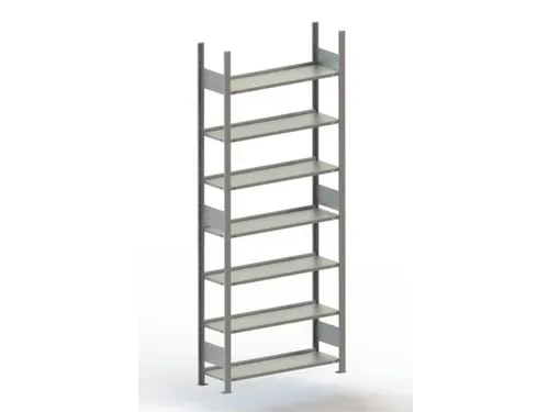 magazijnstelling,grondveld,HxBxD 2500x1056x336mm,vakl. 80kg