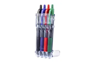Gelschrijver Pilot G-2 Clicker 0.7mm Set2Go 4 stuks Basis Kleuren - 3