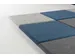 Akoestische PET-vilt wandtegels 30x30cm Combi Blauw 12 Stuks