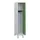 schoollocker,HxBxD 1630x300x500mm,1vak,vak B 300mm,cil.-slot,voeten