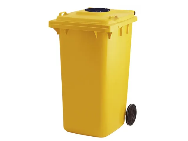 Glascontainer 240 liter Geel