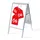 Stoepbord A1 complete set met print "SALE"