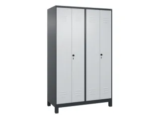 PBM-locker,HxBxD 1950x1200x500mm,4vak,vak B 300mm,draaigrendel - 1