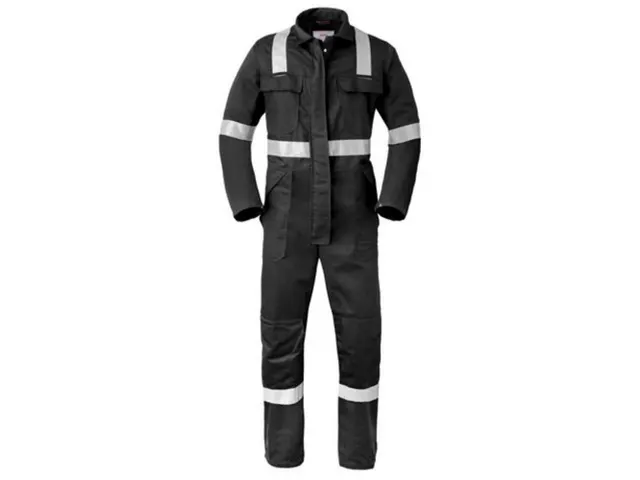 Havep 2033 MQ FR/AS coverall, zwart, maat 52, per stuk