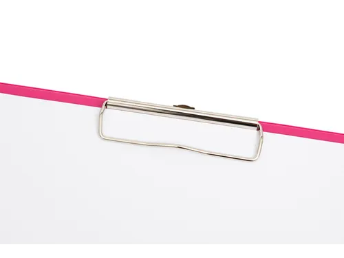 Klembord MAUL A4 staand PVC neon roze