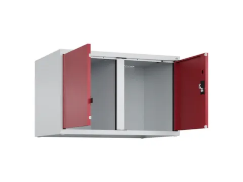 opzetkast,v. locker voor scheiding van kleding,2vak.,vak B 400mm