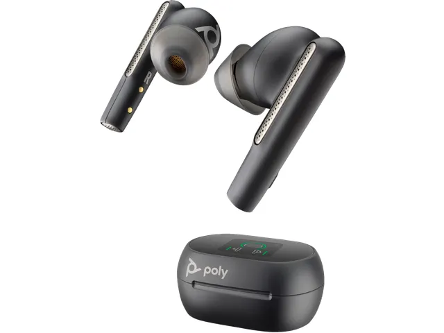 Poly Voyager Free 60+ UC M Carbon Black Earbuds + BT700 USB-C-adapter