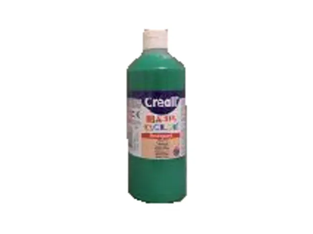 Plakkaatverf Creall Basic middengroen 500ml