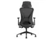 Siège de bureau ergonomique 600 NEN-EN 1335 Mesh noir + repose-tête