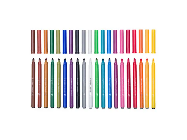 Bruynzeel kids Super Point viltstiften set 20 kleuren