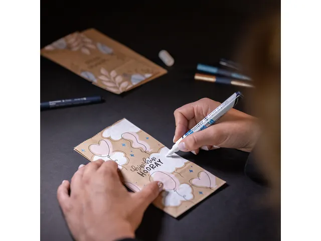 DIY set Schneider geschenk- tasjes