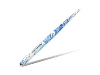 Penhouder Standardgraph gemarmerd blauw/ wit - 1