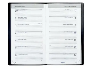 Agendavulling 2027 Brepols Breplan 7dagen/1pagina - 1