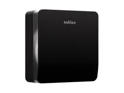 Toiletpapierdispenser Satino JT2 Hyginity jumbo L zwart 333407