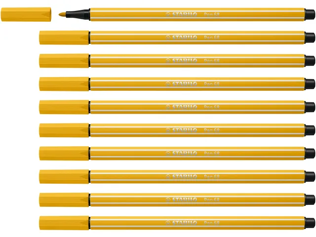 Viltstift STABILO Pen 68/87 medium curry