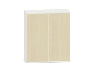 kantoorkast,HxBxD 1150x1000x430mm,decor romp wit,decor front esdoorn - 1