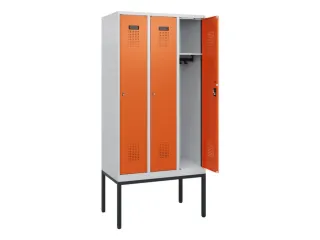 schoollocker,HxBxD 1950x900x500mm,3vak,vak B 300mm,cil.-slot - 1
