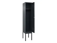 locker,HxBxD 2120x400x500mm,1vak,vak B 400mm,cil.-slot,voetonderstel