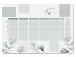 Designonderlegger Sigel weekplanner Nature met to-do-list A2 30 vel