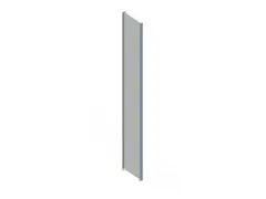 zijwand,v. inhaakstelling,HxD 2500x500mm,staal,RAL7035