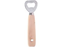 Flesopener hout 14x4x1,7cm
