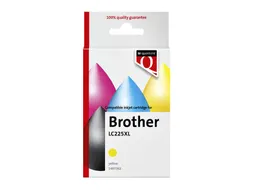 Inktcartridge Quantore alternatief tbv Brother LC225XL geel