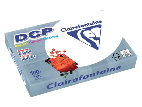 Laserpapier Clairefontaine DCP A4 100 Gram wit 500vel